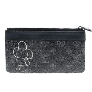 Louis Vuitton Black Monogram Clutch